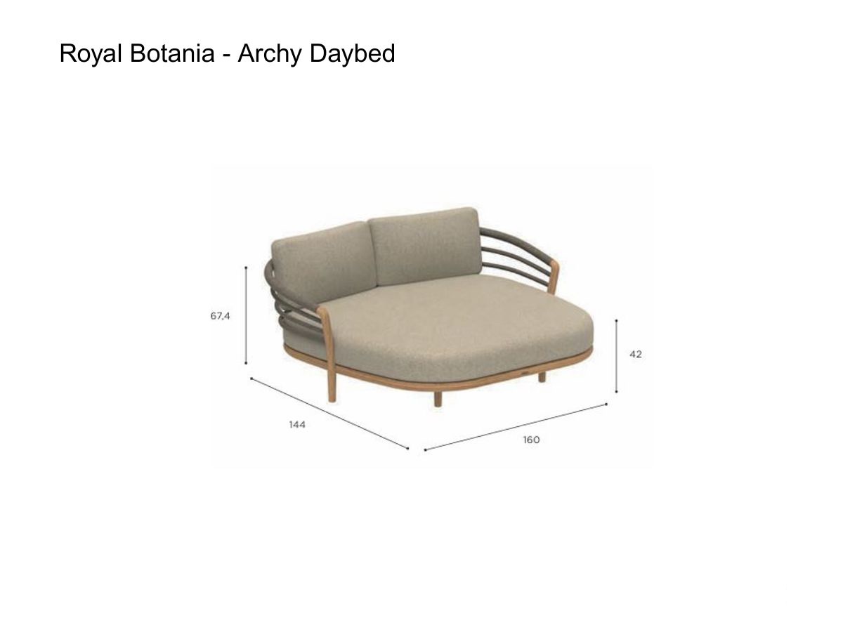 Royal Botania Archy Daybed