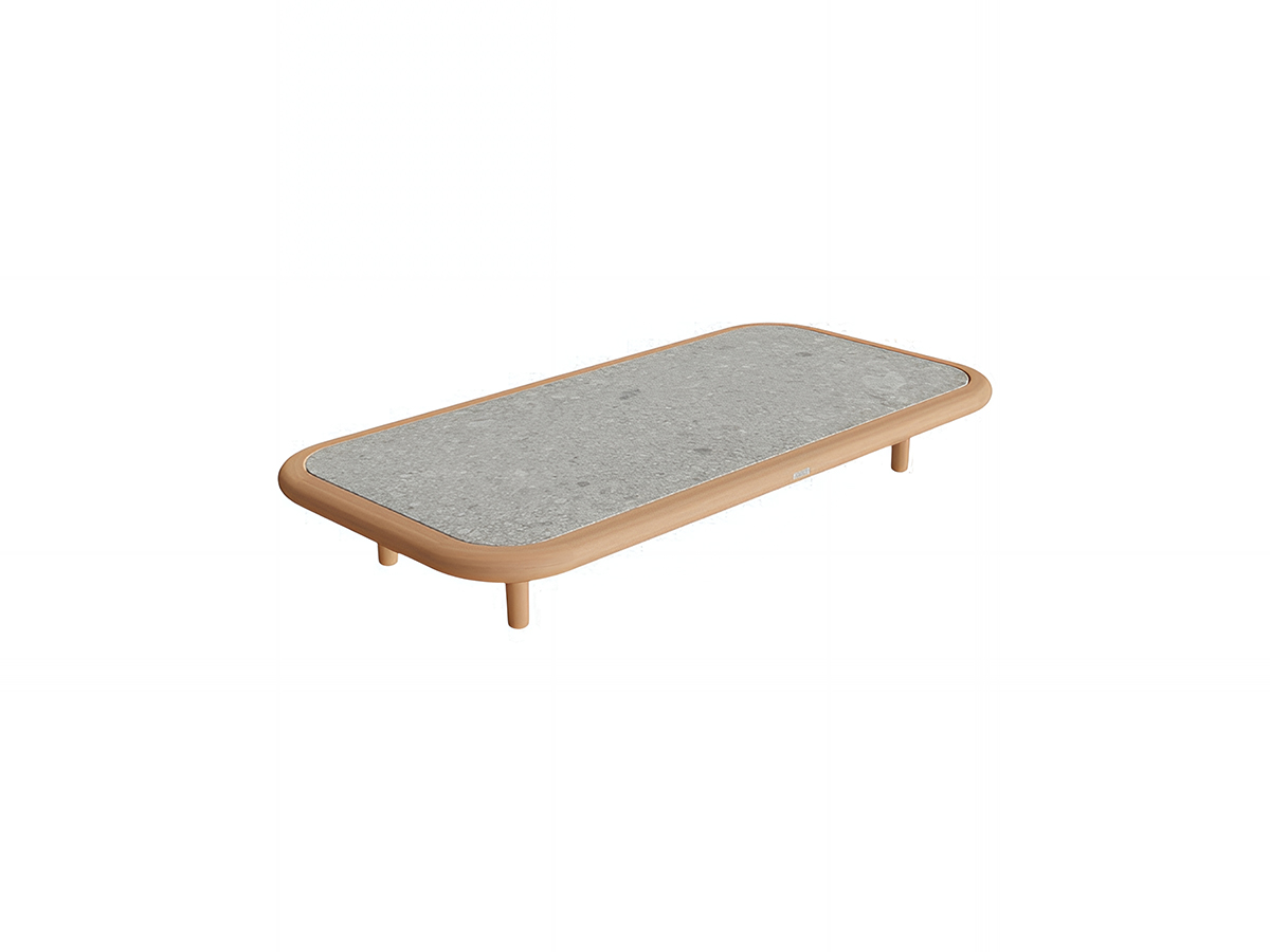 Royal Botania Archy Coffee Table Rectangular Ceramic Top