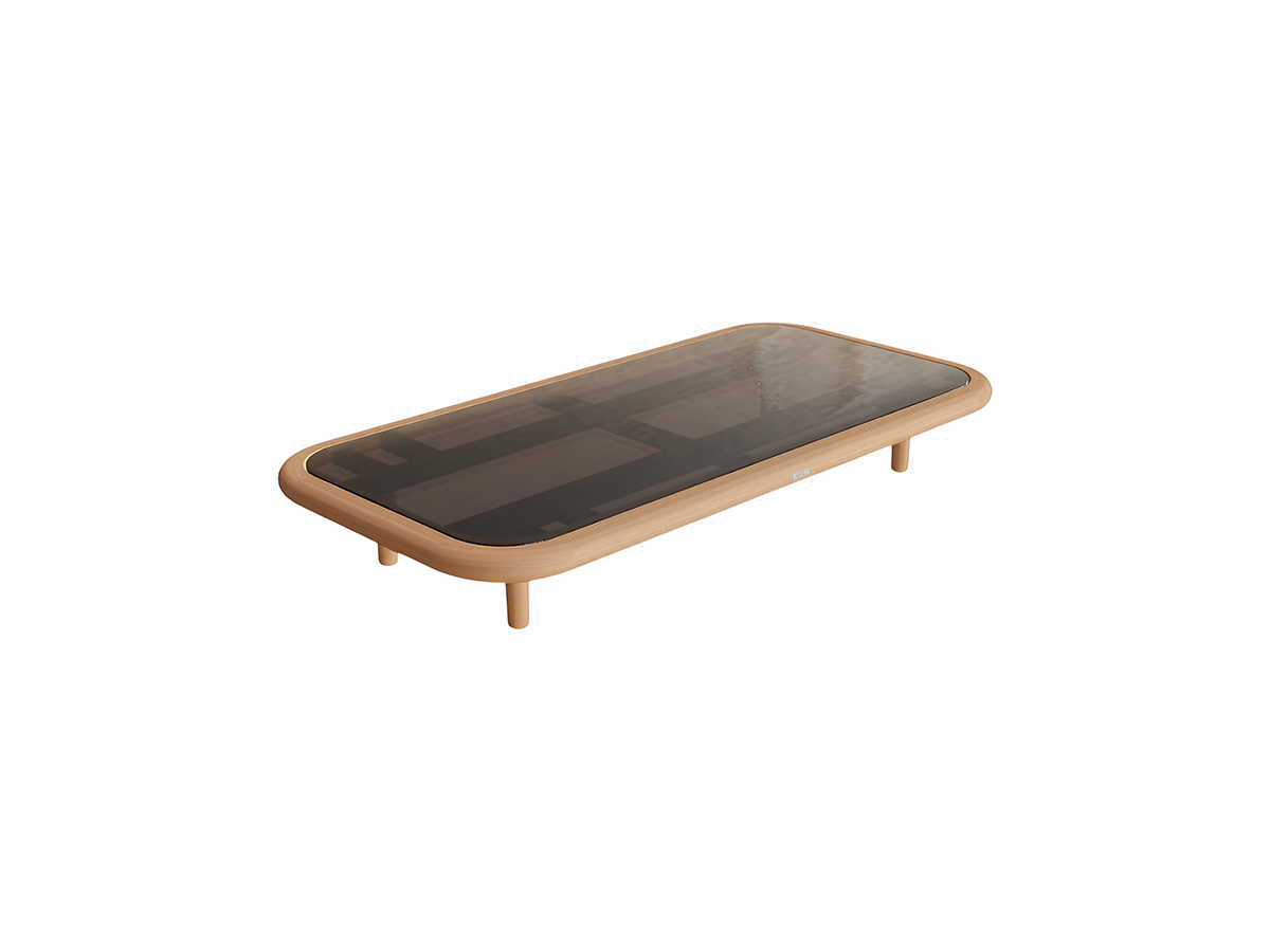 Royal Botania Archy Coffee Table Rectangular Glass Top