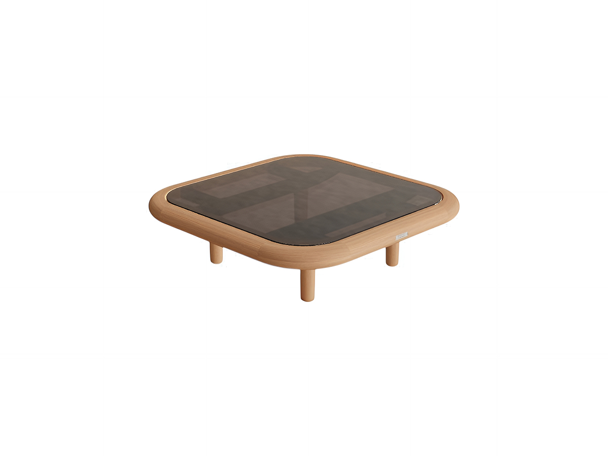 Royal Botania Archy Coffee Table Square Glass Top