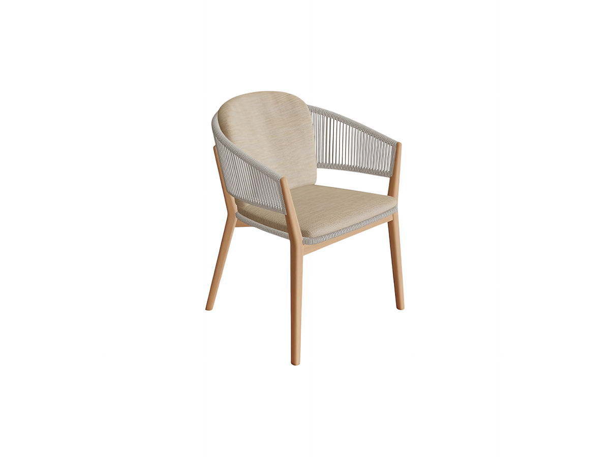 Royal Botania Cares Dining Chair Teak
