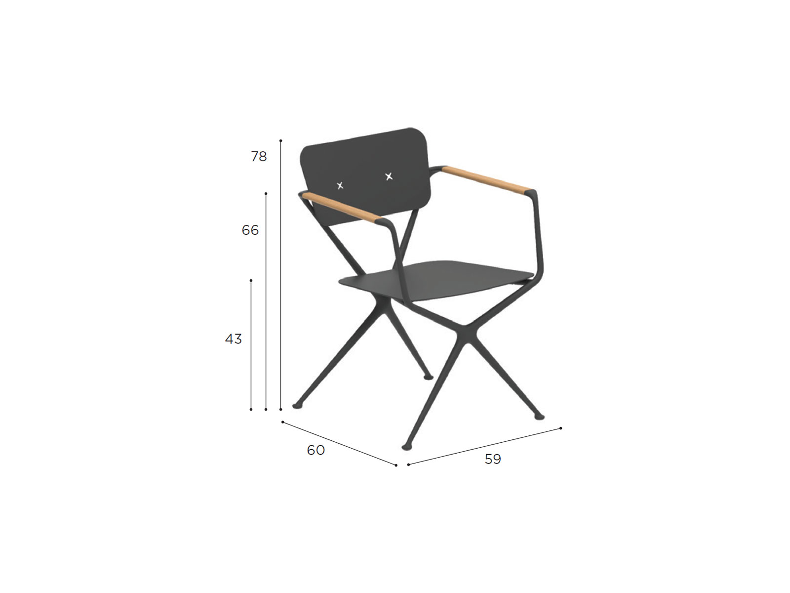 Royal Botania Exes Chair