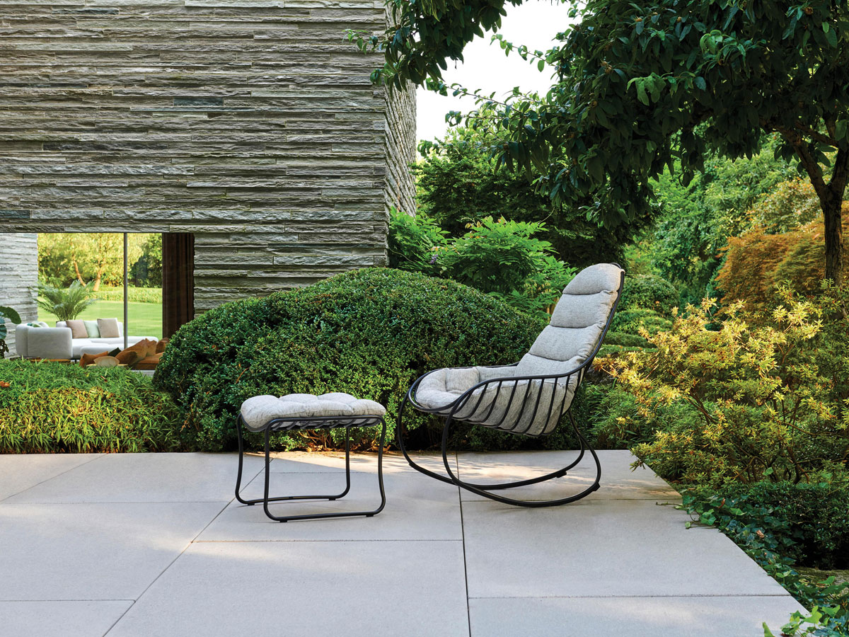 Royal Botania Folia Rocking Chair