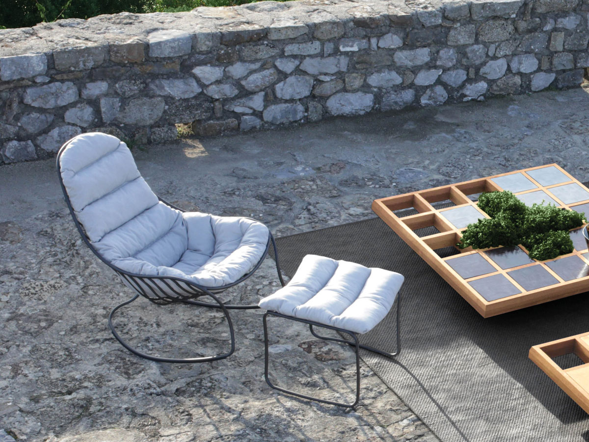 Royal Botania Folia Rocking Chair