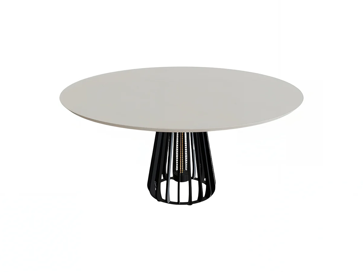 Royal Botania Furniz Dining Table Round Concrete