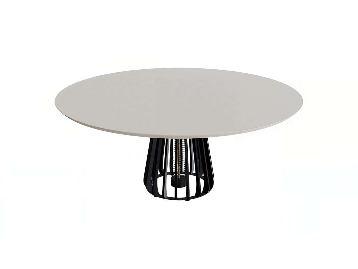 Royal Botania Furniz Low Table Round Concrete