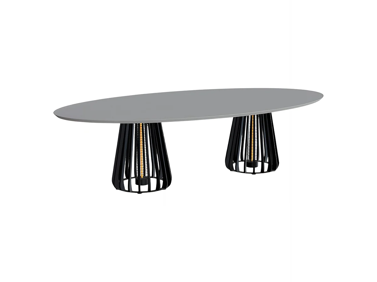 Royal Botania Furniz Low Table L 250 Cm Concrete