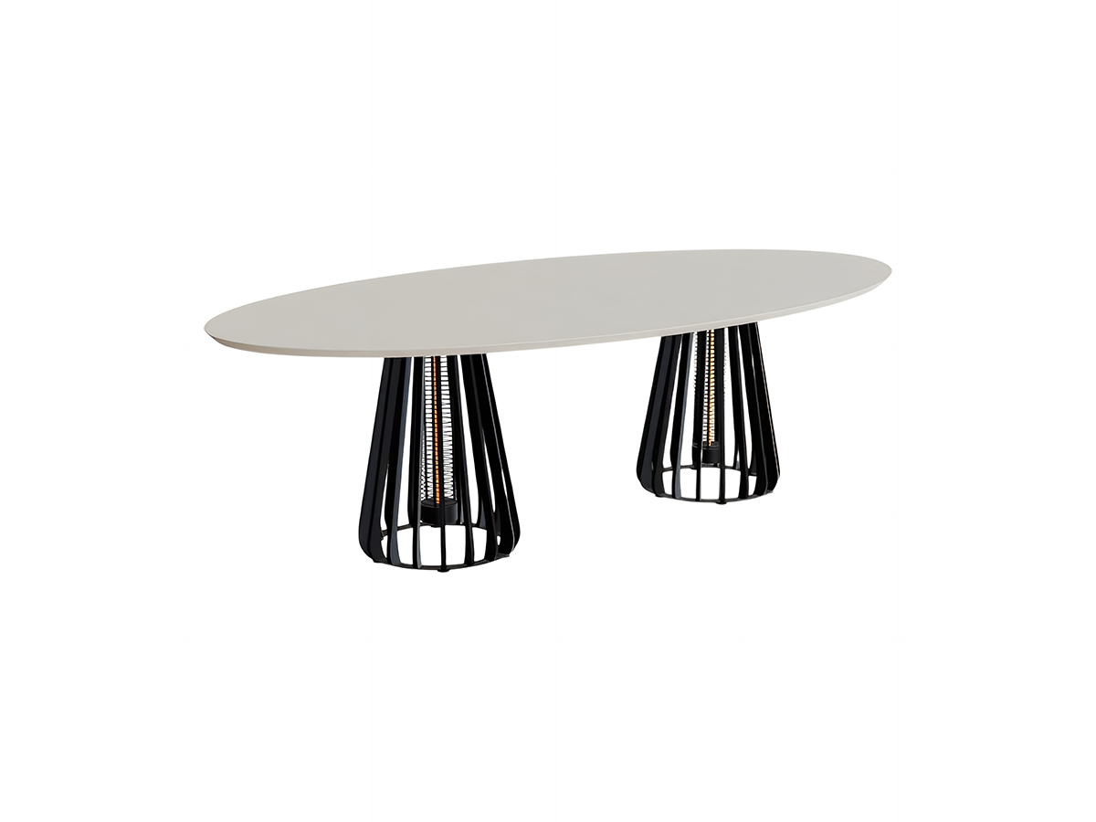 Royal Botania Furniz Dining Table L 250 Cm Concrete
