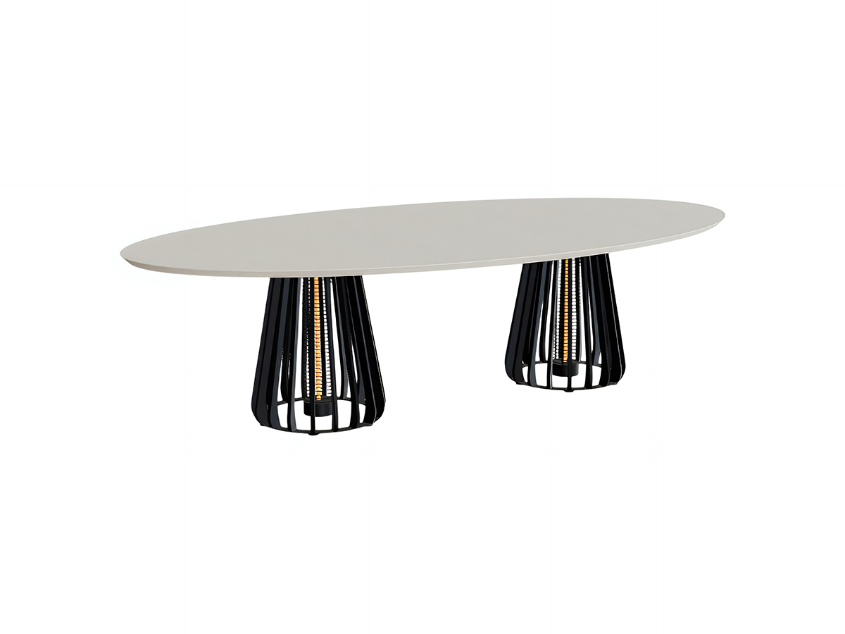 Royal Botania Furniz Low Table L 250 Cm Concrete
