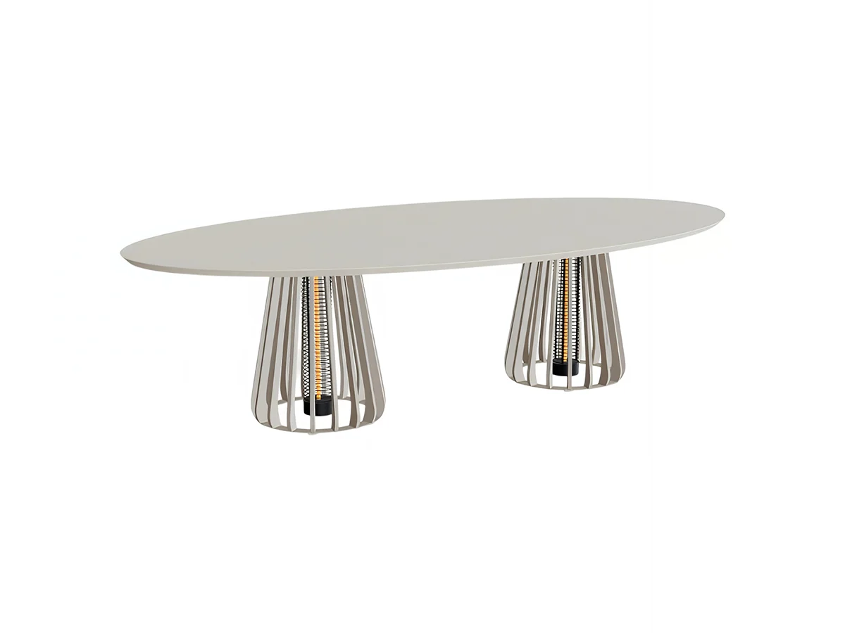 Royal Botania Furniz Low Table L 250 Cm Concrete