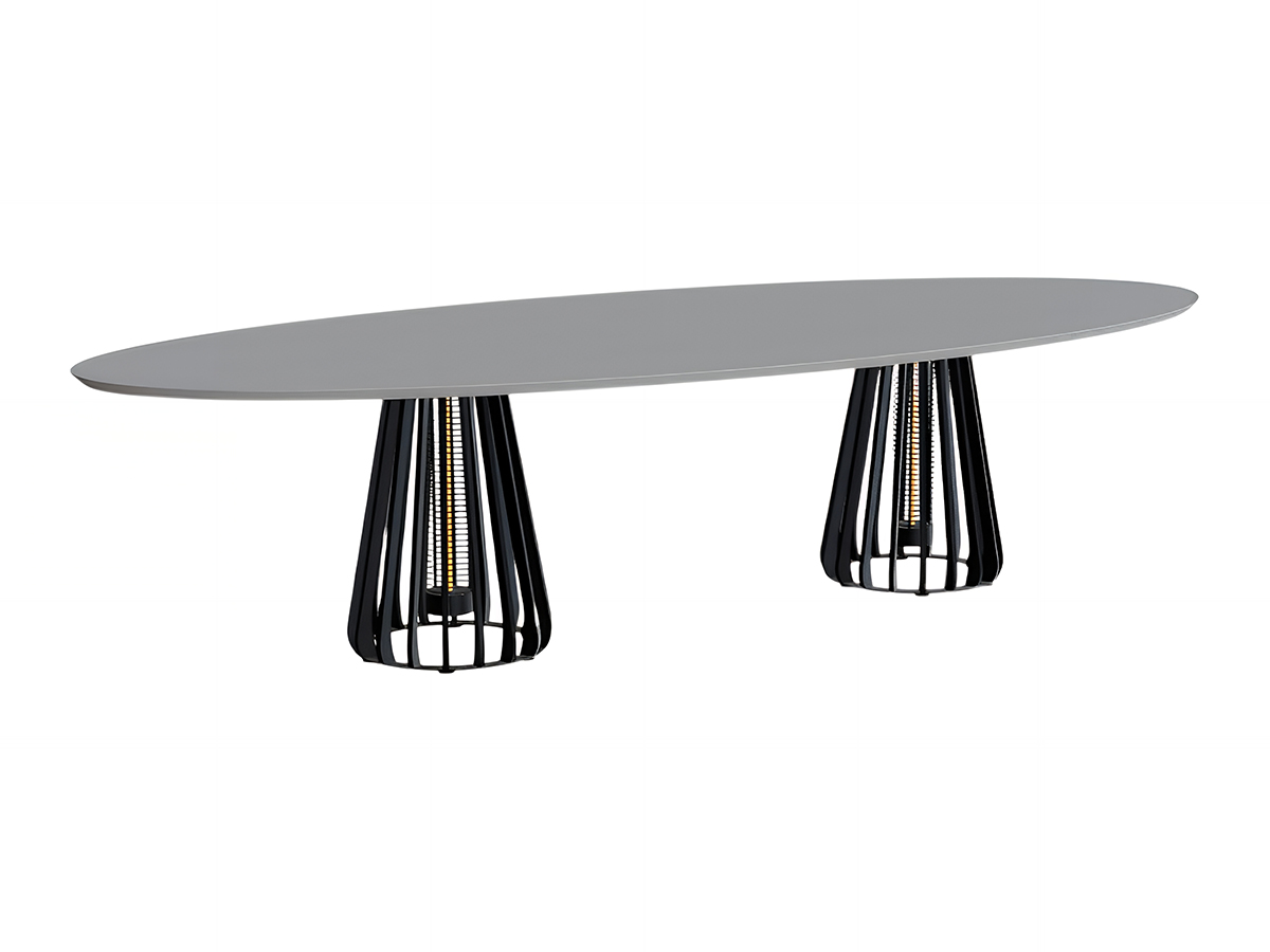 Royal Botania Furniz Dining Table L 320 Cm Concrete