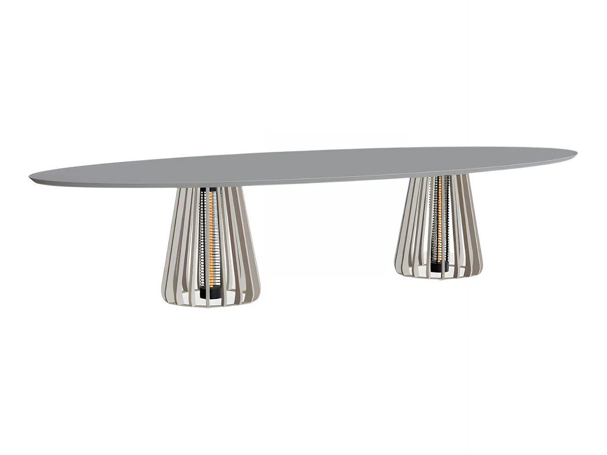 Royal Botania Furniz Low Table L 320 Cm Concrete