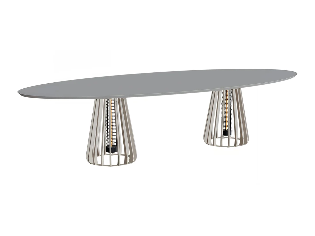 Royal Botania Furniz Dining Table L 320 Cm Concrete