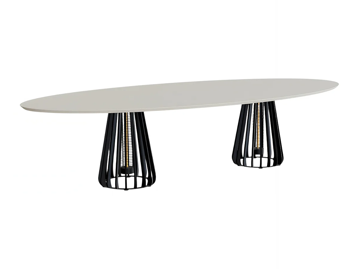 Royal Botania Furniz Dining Table L 320 Cm Concrete