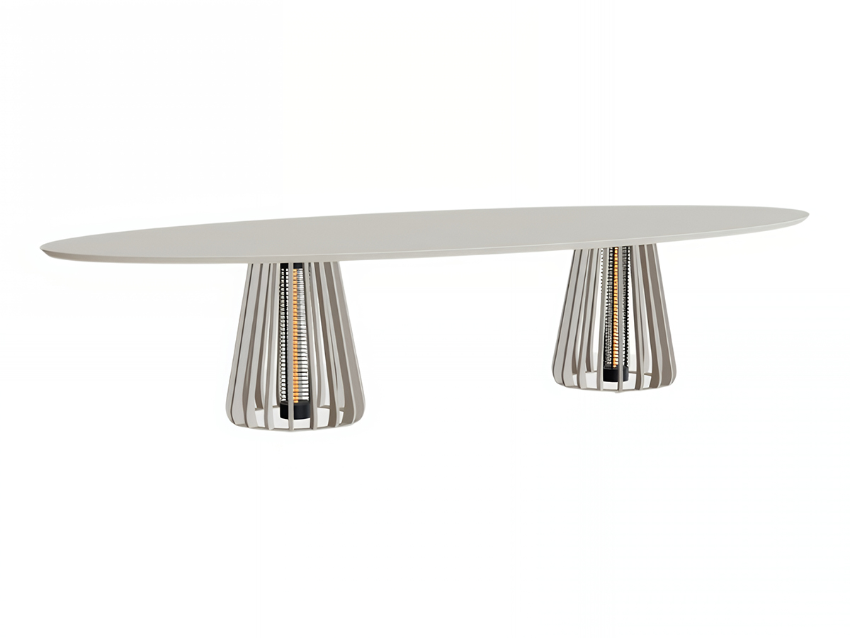 Royal Botania Furniz Low Table L 320 Cm Concrete