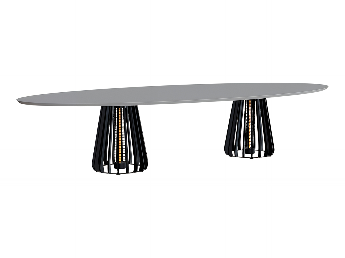 Royal Botania Furniz Low Table L 320 Cm Concrete