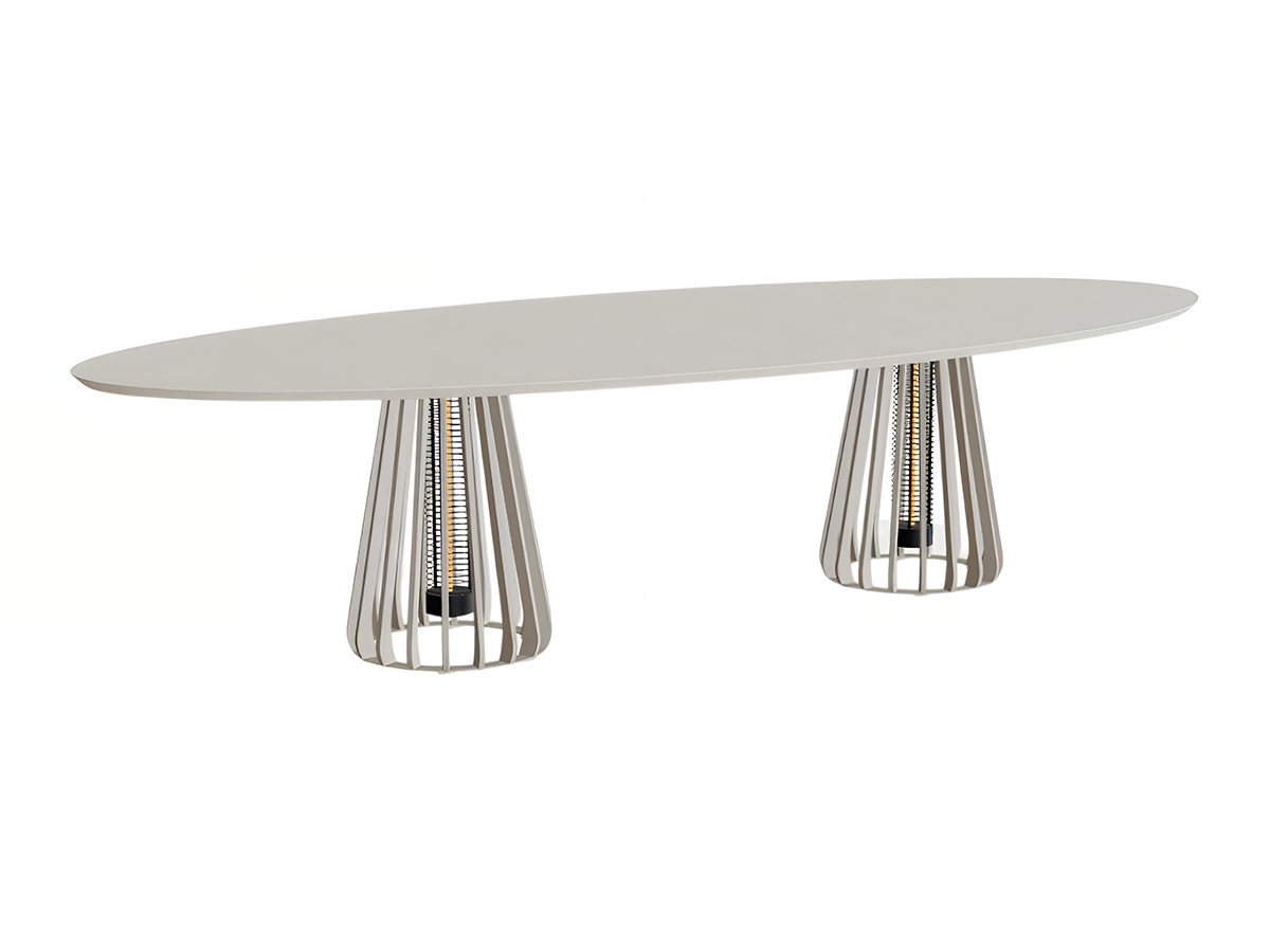 Royal Botania Furniz Dining Table L 320 Cm Concrete
