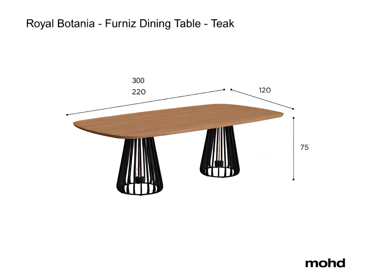 Royal Botania Furniz Dining Table Teak