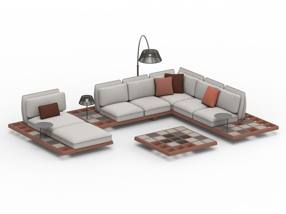Royal Botania Mozaix Sofa Collection