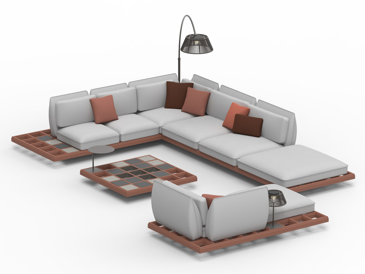 Royal Botania Mozaix Sofa Collection