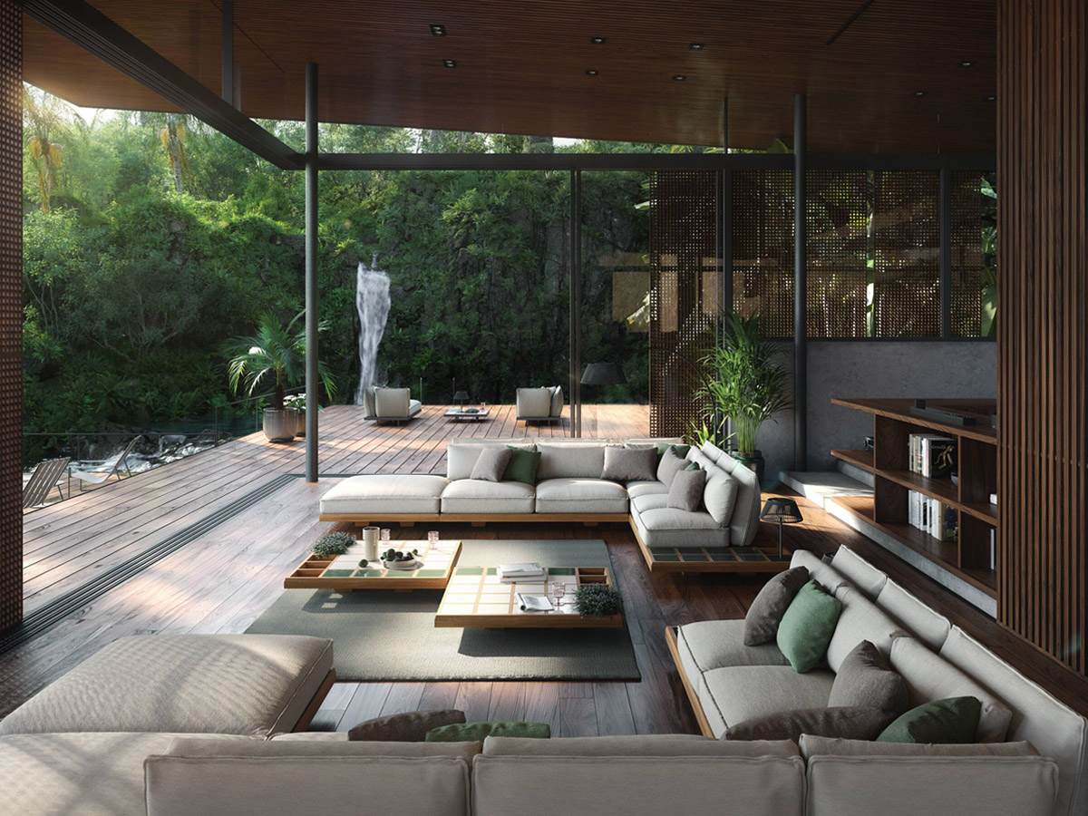 Royal Botania Mozaix Sofa Collection
