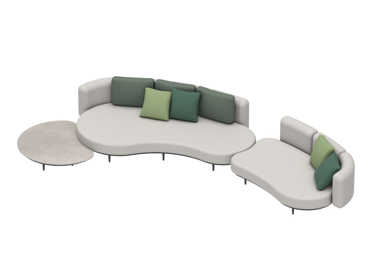 Royal Botania Organix Lounge Set 03 Sofa