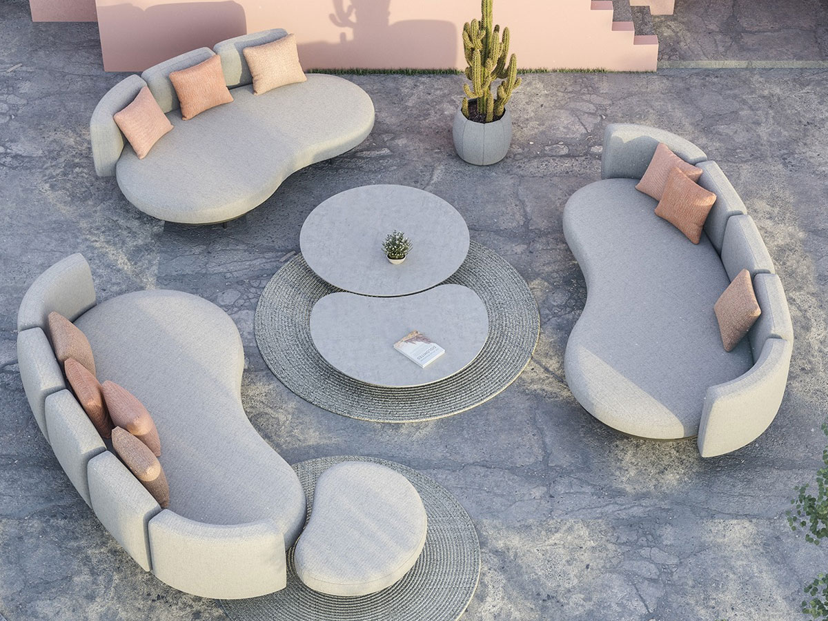 Royal Botania Organix Lounge Set 03 Sofa