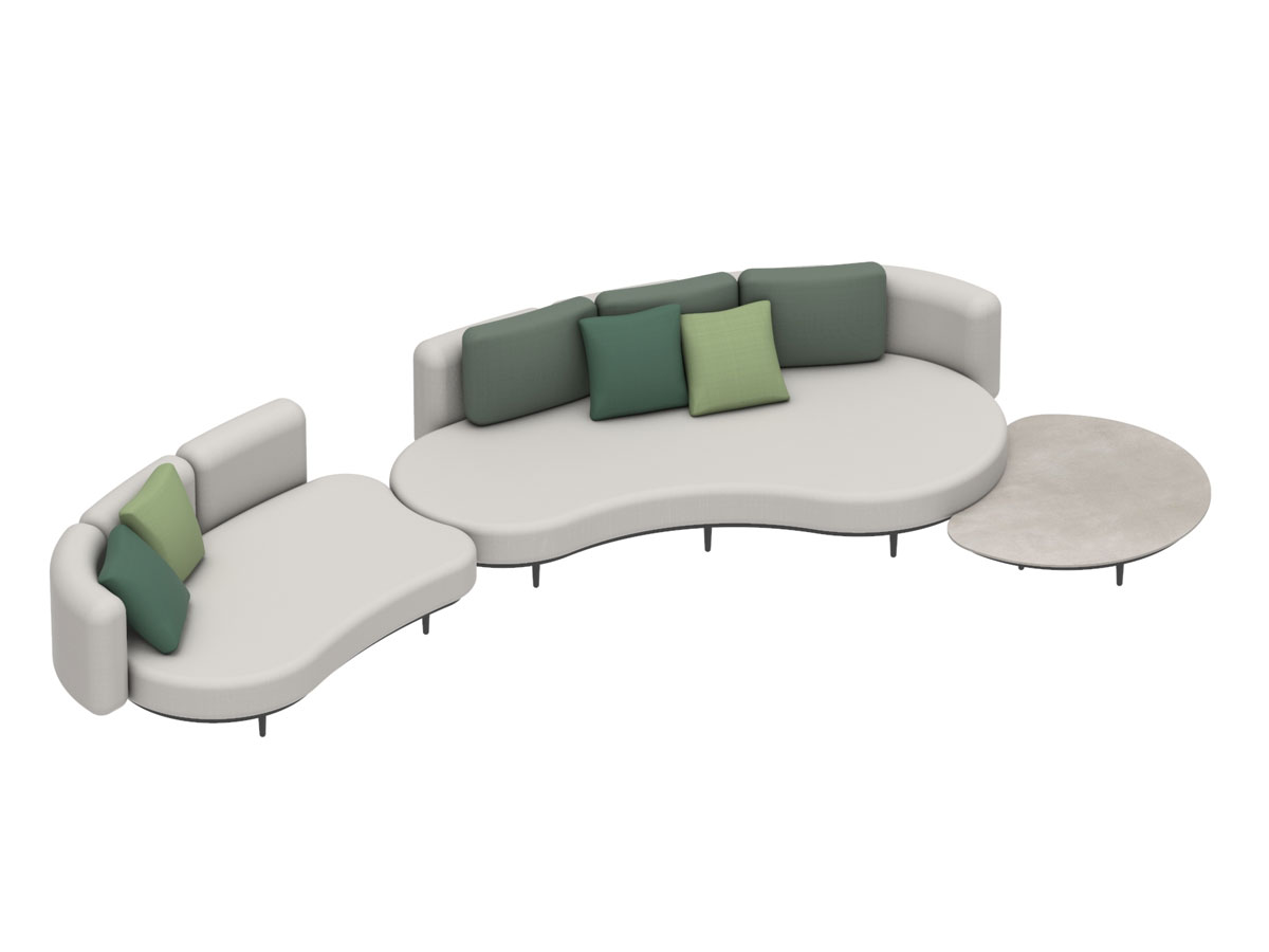 Royal Botania Organix Lounge Set 03 Sofa