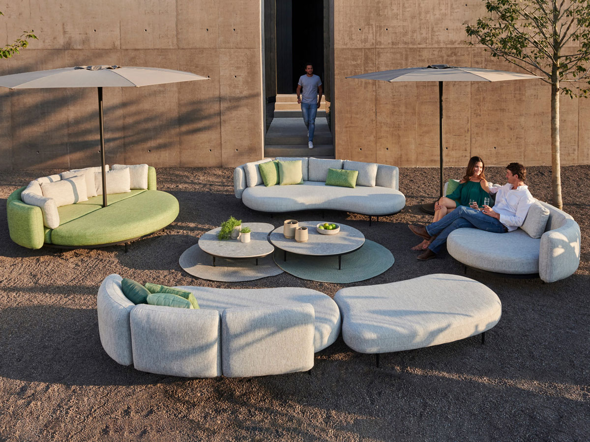 Royal Botania Organix Lounge Set 06 Daybed With Palma