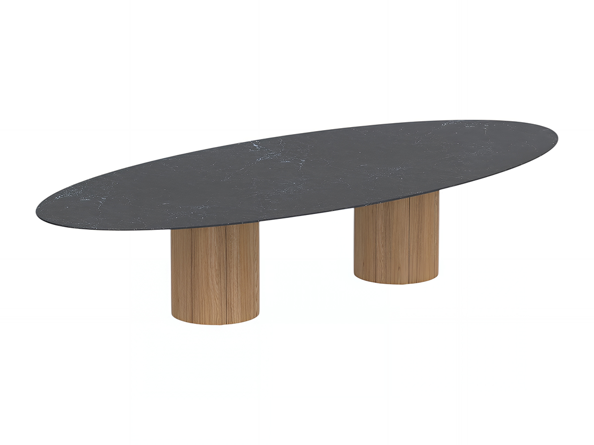Royal Botania Regaliz Low Table L 320 Cm Round Base
