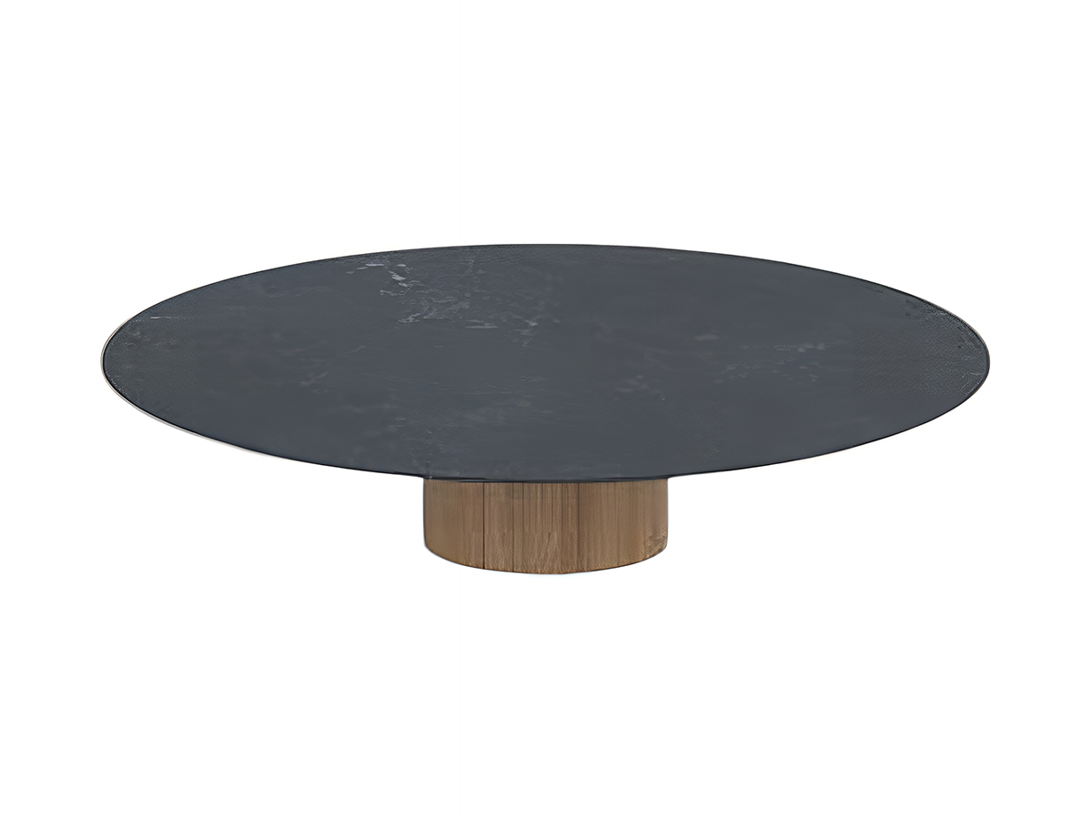Royal Botania Regaliz Coffee Table O 160 Cm Ceramic Top