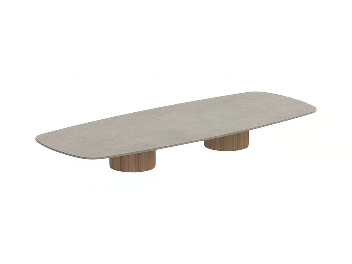 Royal Botania Regaliz Coffee Table Oval Concrete Top