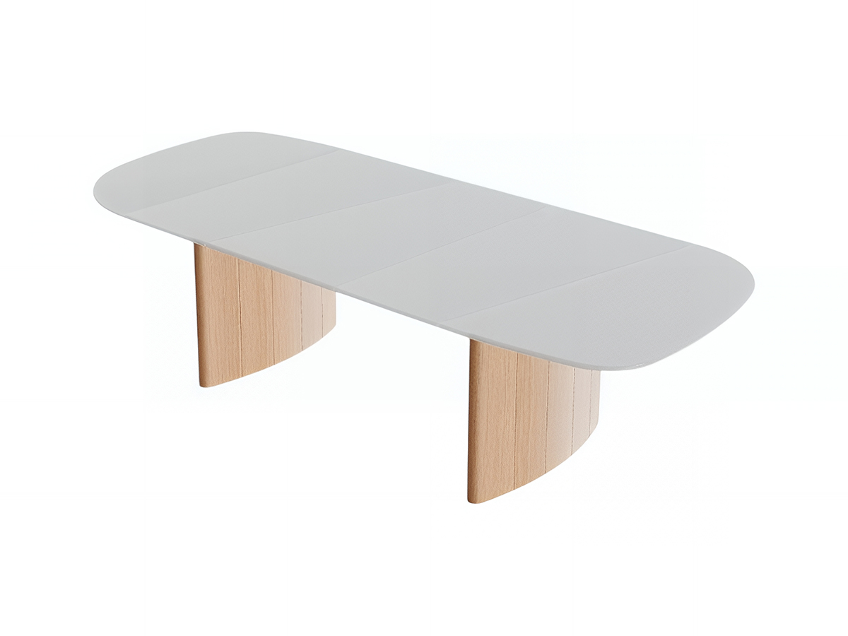 Royal Botania Regaliz Dining Table Segmented L 310 Glass Top