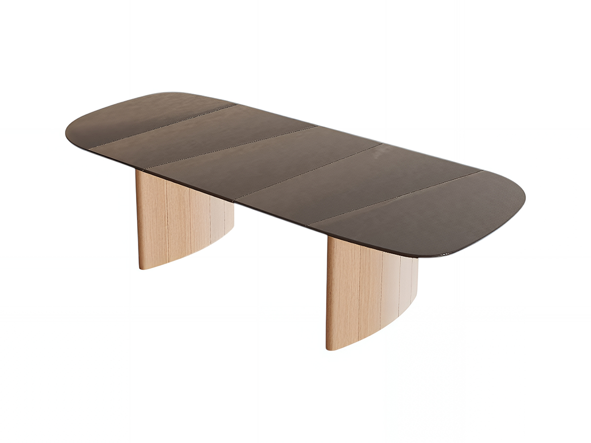 Royal Botania Regaliz Dining Table Segmented L 310 Glass Top