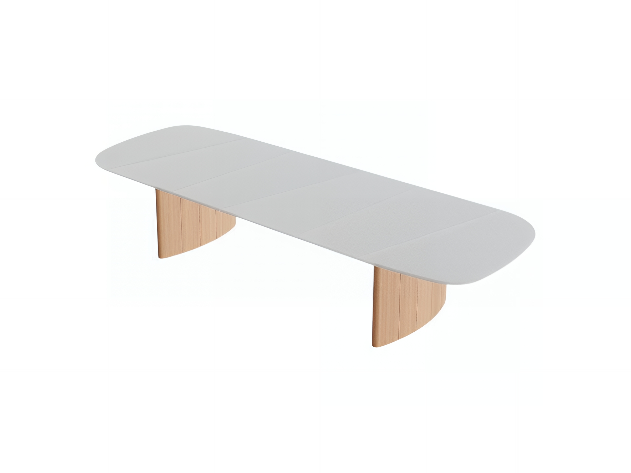 Royal Botania Regaliz Low Table Segmented L 370 Glass Top