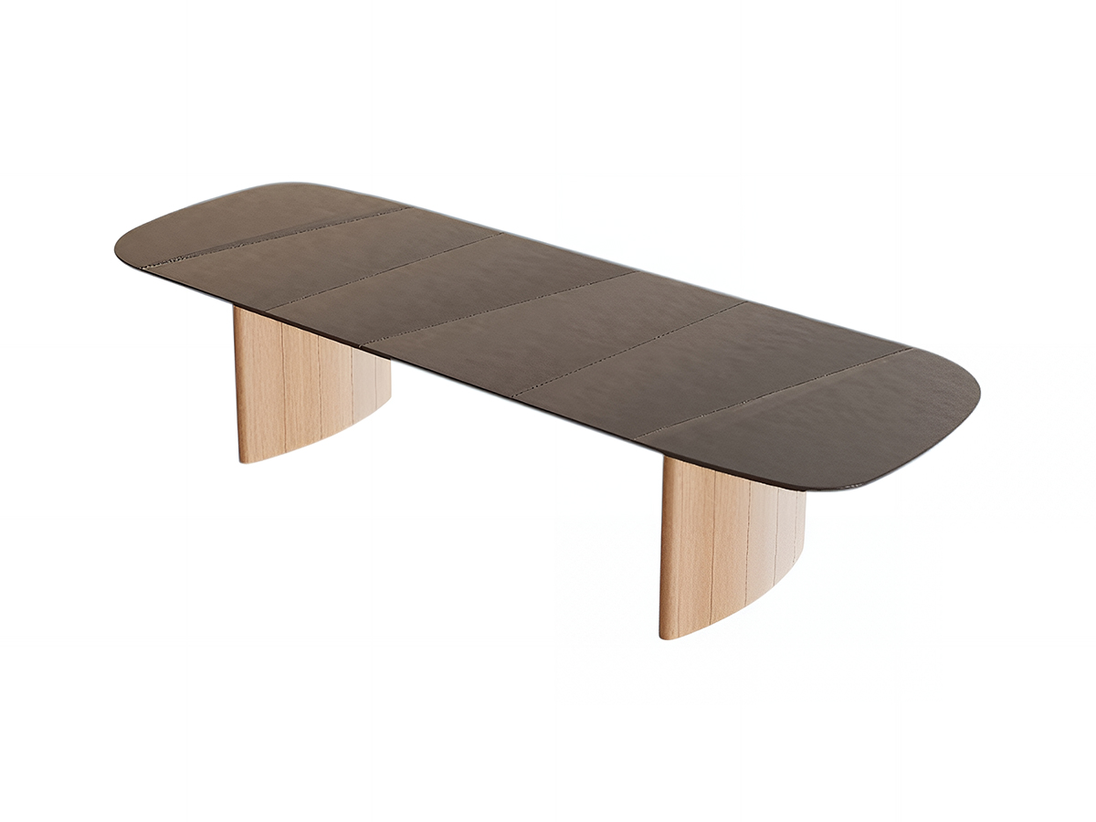 Royal Botania Regaliz Dining Table Segmented L 370 Glass Top
