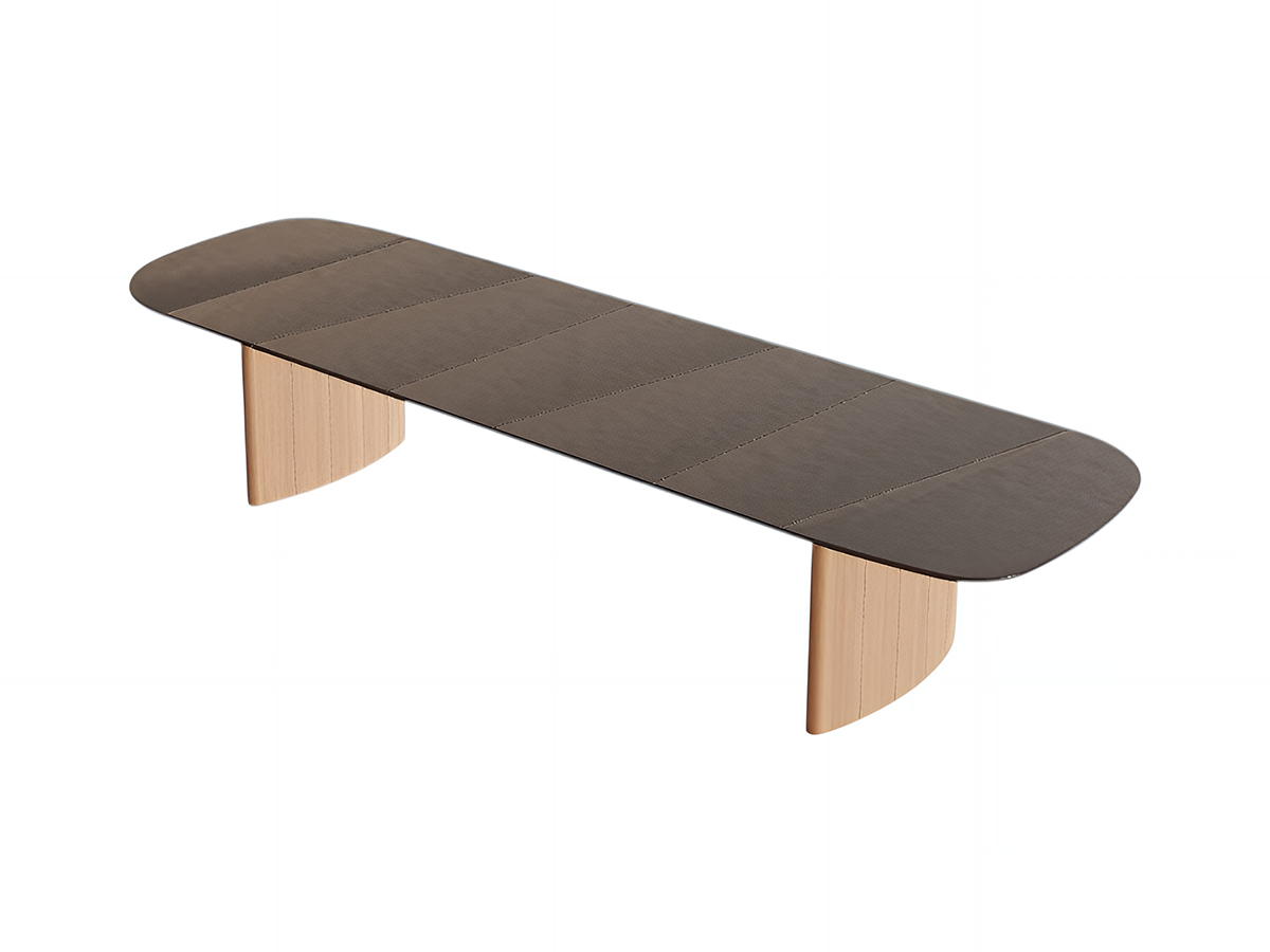 Royal Botania Regaliz Dining Table Segmented L 430 Glass Top