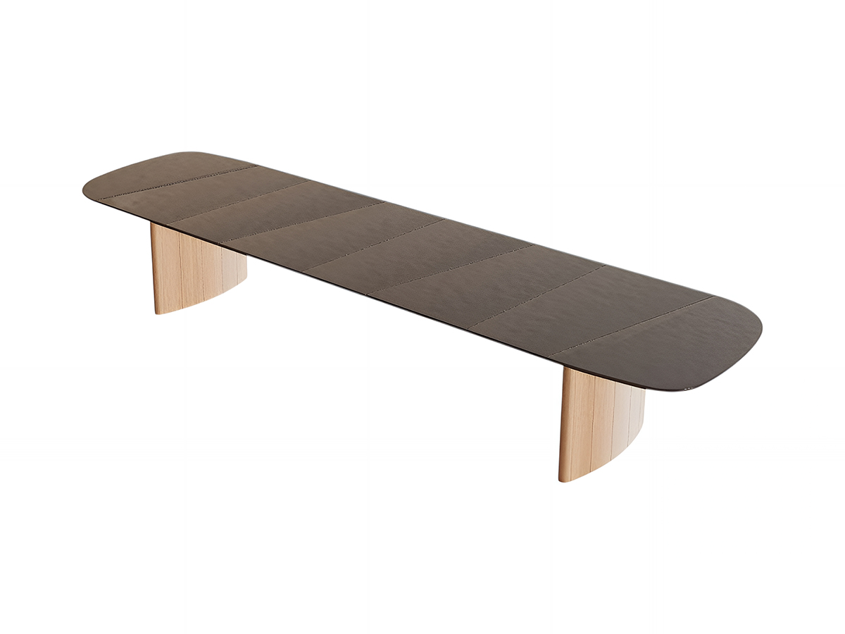 Royal Botania Regaliz Dining Table Segmented L 490 Glass Top