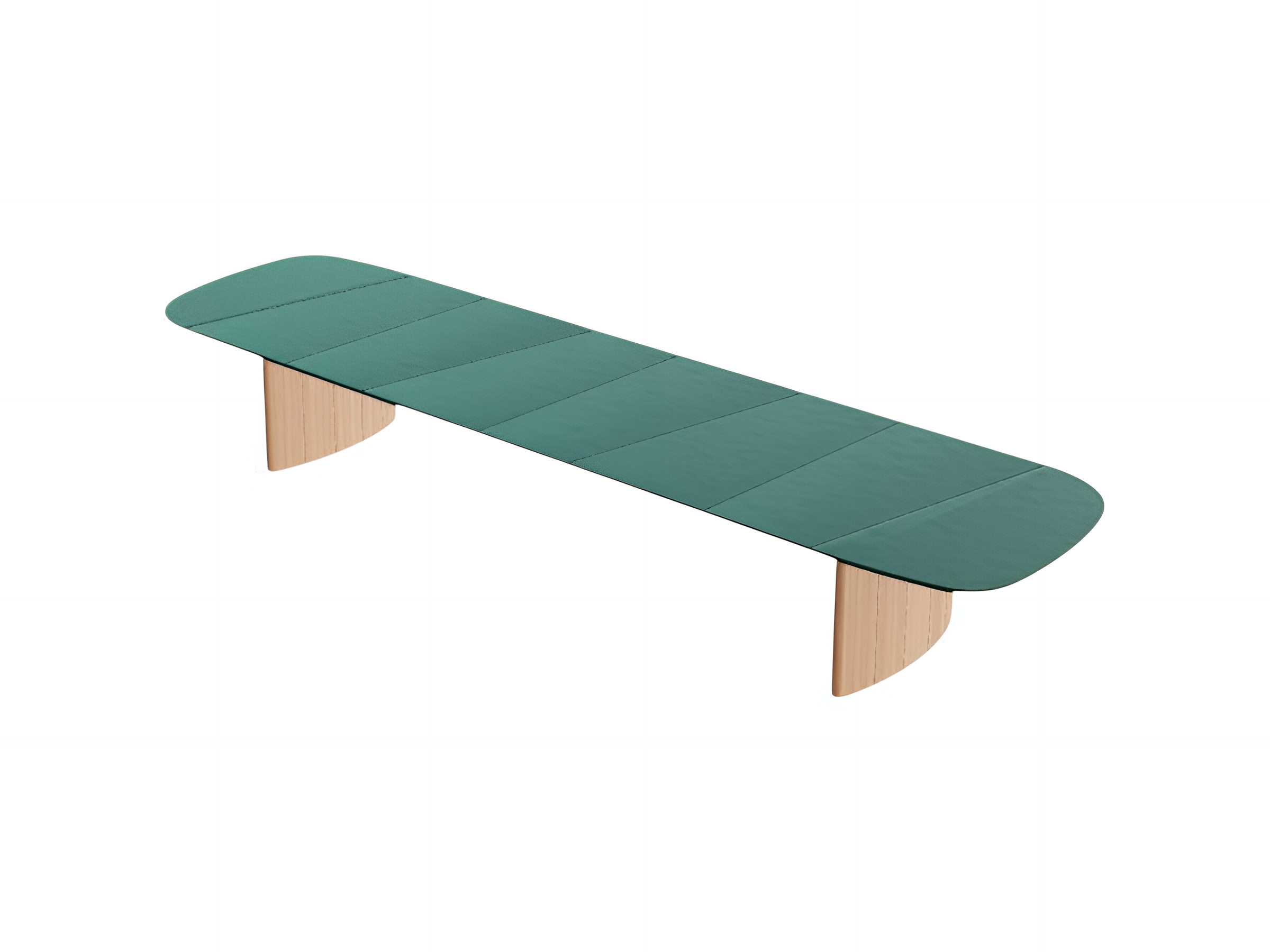 Royal Botania Regaliz Low Table Segmented L 490 Glass Top