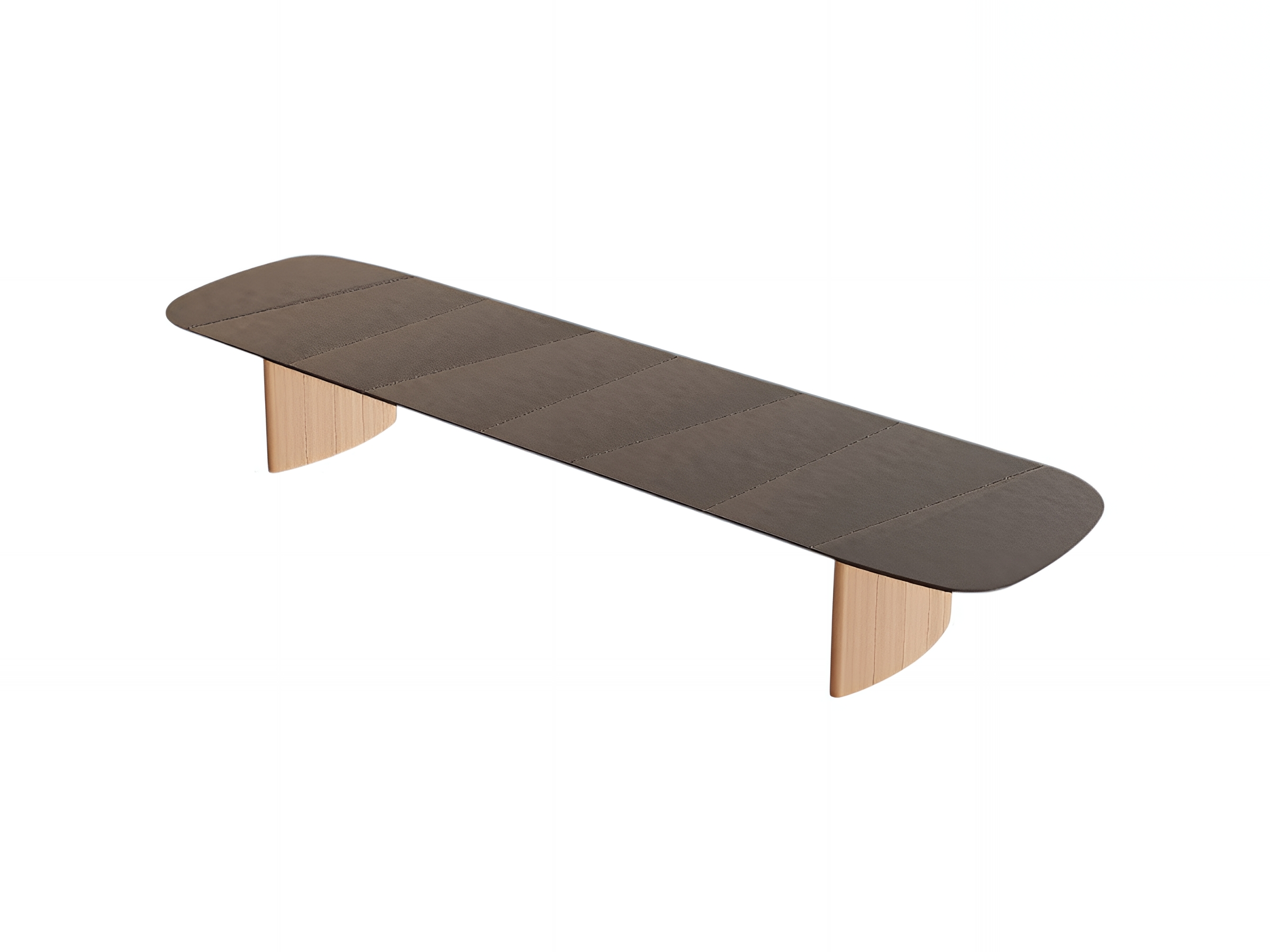 Royal Botania Regaliz Low Table Segmented L 490 Glass Top