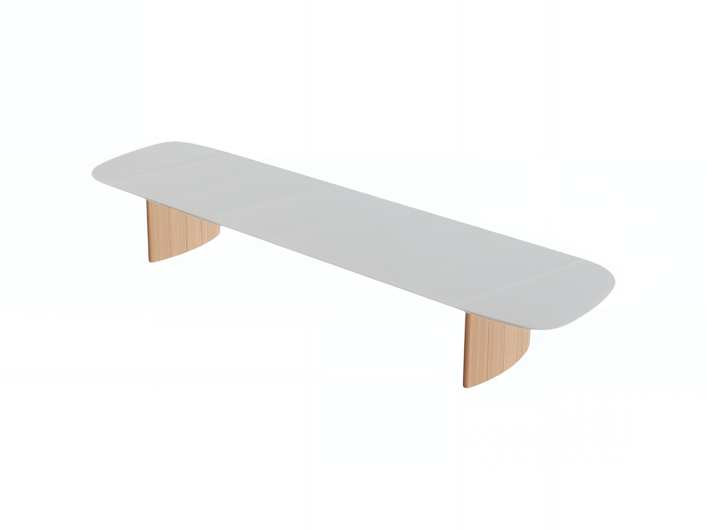 Royal Botania Regaliz Low Table Segmented L 490 Glass Top