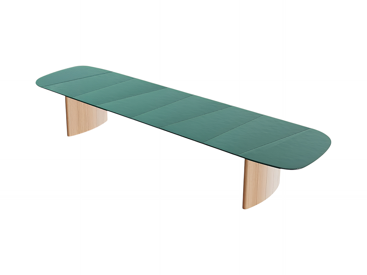 Royal Botania Regaliz Dining Table Segmented L 490 Glass Top