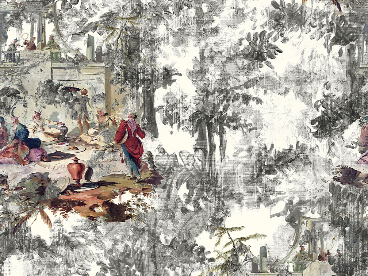 Обои Rubelli Déjeuner sur l'Herbe