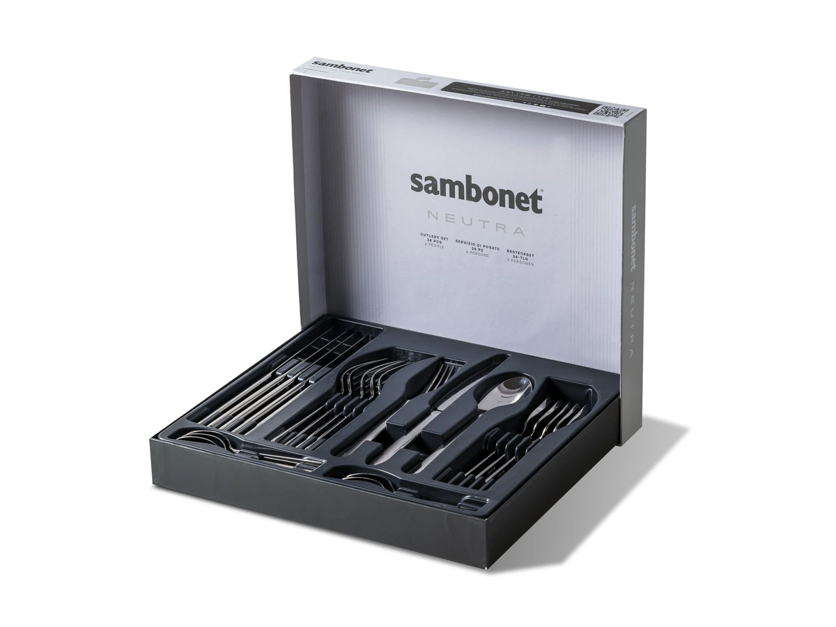 Столовые приборы Sambonet Neutra, набор 24