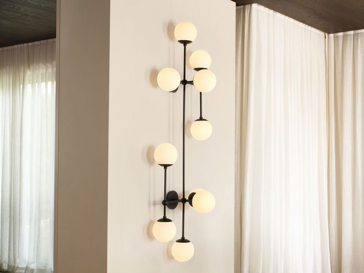 Schwung Armstrong Flush Mount Ceiling Wall Lamp
