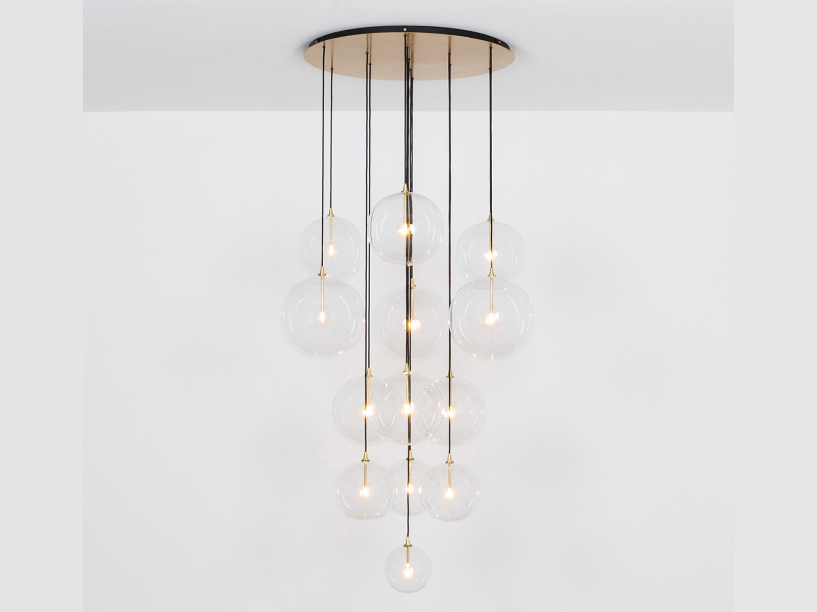 Schwung Cluster Mix 13 Chandelier