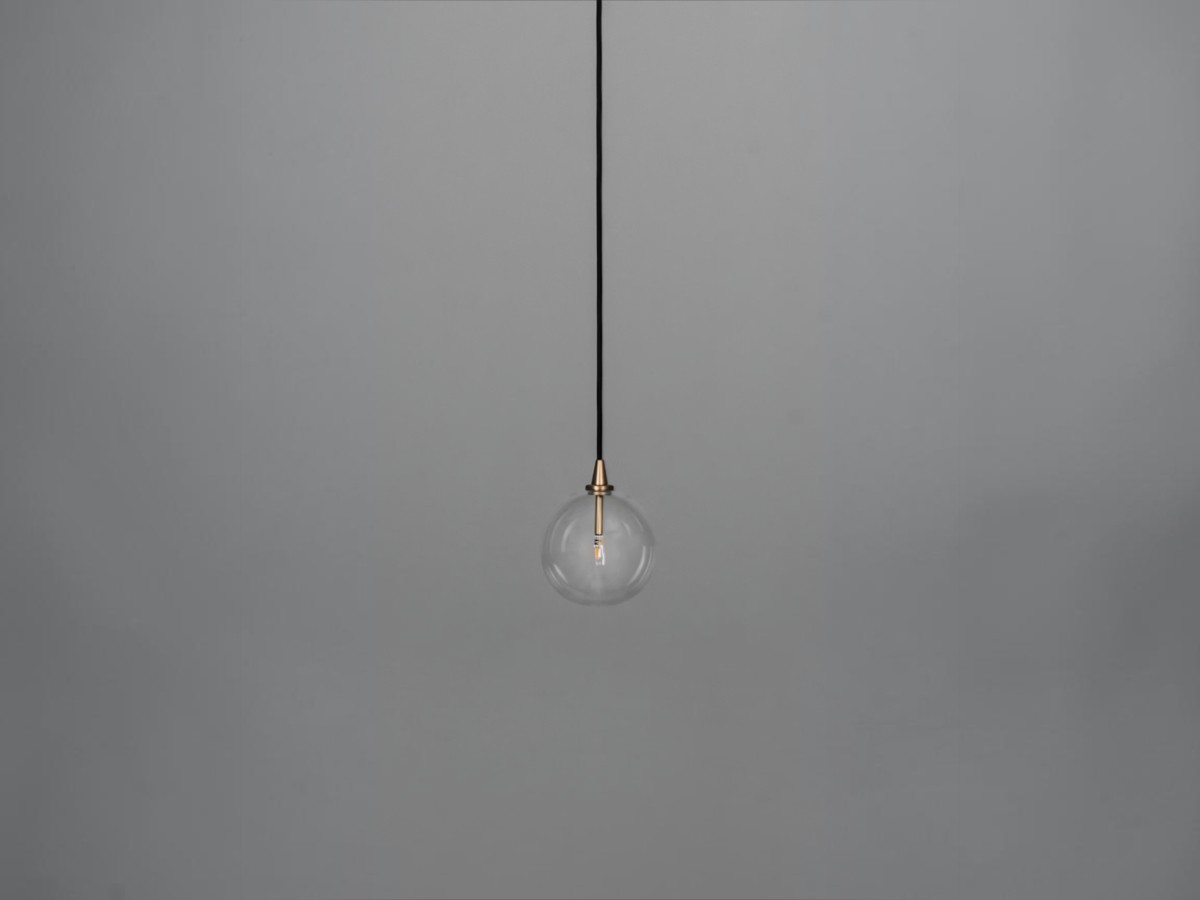 Подвесной светильник Schwung Glass Suspension Lamp Globo, Ø 15 см
