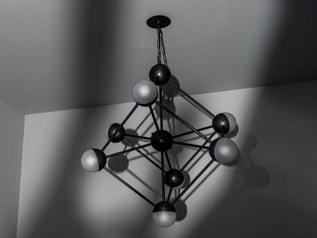 Schwung Molecule Chandelier