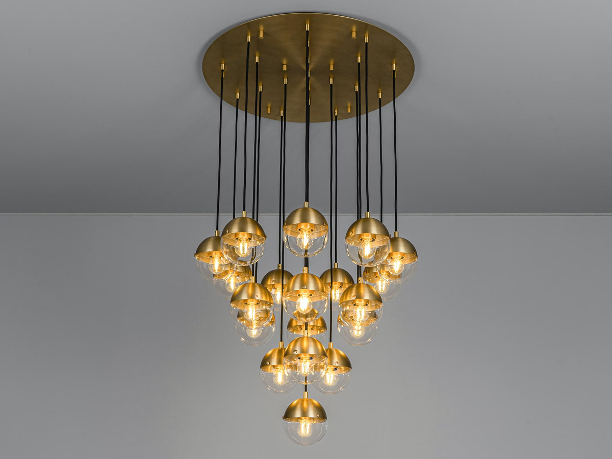 Schwung Molecule Cluster 19 Chandelier