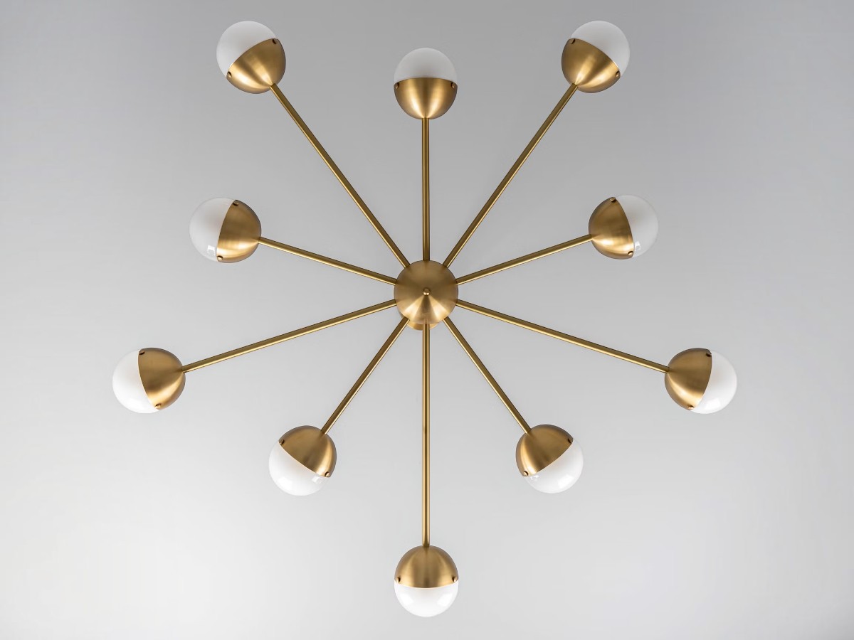 Schwung Molecule Spark Round 10 Suspension Lamp